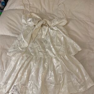 Lucy in the Sky Ivory Lace Dress